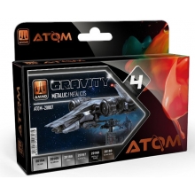 AMMO MIG JIMENEZ ATOM20807 ATOM GRAVITY SET 4 METALICOS