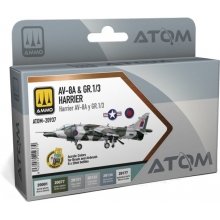 AMMO MIG JIMENEZ ATOM20937 ATOM SET HARRIER AV 8A Y GR 1:3
