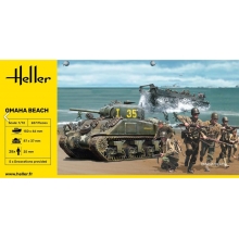 HELLER 50332 1:72 OMAHA BEACH