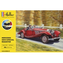 HELLER 56710 1:24 STARTER KIT 500 K SPECIAL ROADSTER