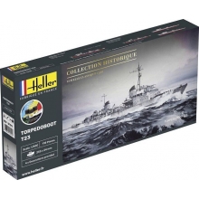 HELLER 57011 1:400 STARTER KIT TORPEDOBOOT T23