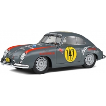 SOLIDO 1802807 1:18 PORSCHE 356 PRE - A GREY RACING TRIBUTE 147 1954