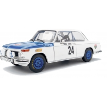 SOLIDO 1808603 1:18 BMW 2002 TII WHITE 24 T . MAKINEN / P . EASTER RALLYE MONTE - CARLO 196