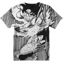 TODO POLERA DRAGON BALL Z GOKU REVENGE BLANCA TALLA XXL