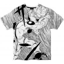TODO POLERA DRAGON BALL Z NEW HOPE TRUNKS BLANCA TALLA XL