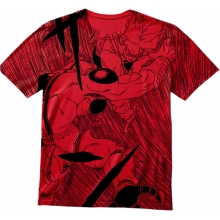 TODO POLERA DRAGON BALL Z NEW HOPE TRUNKS ROJA TALLA XXL