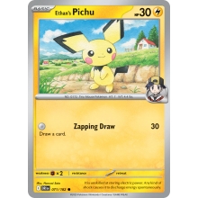 POKEMON DESTINED RIVALS CARTA ETHANS PICHU COMUN