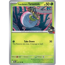 POKEMON DESTINED RIVALS CARTA TEAM ROCKETS TAROUNTULA COMUN