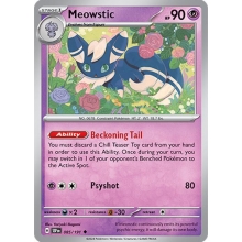POKEMON SURGING SPARKS CARTA MEOWSTIC POCO COMUN