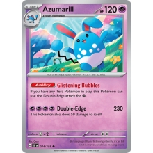 POKEMON SURGING SPARKS CARTA AZUMARRILL POCO COMUN