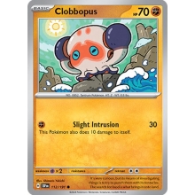POKEMON SURGING SPARKS CARTA CLOBBOPUS POCO COMUN