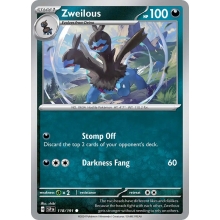 POKEMON SURGING SPARKS CARTA ZWEILOUS POCO COMUN