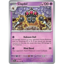 POKEMON OBSIDIAN FLAMES CARTA CLAYDOL HOLO
