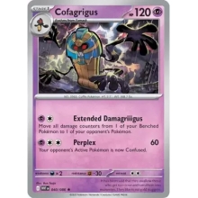 POKEMON WHITE FLARE CARTA COFAGRIGUS HOLO