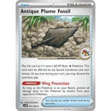 POKEMON WHITE FLARE CARTA ANTIQUE PLUME FOSSIL REVERSE