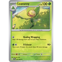 POKEMON WHITE FLARE CARTA LEAVANNY POCO COMUN