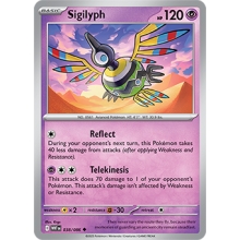 POKEMON WHITE FLARE CARTA SIGILYPH POKE BALL