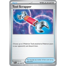 POKEMON WHITE FLARE CARTA TOOL SCRAPER POCO COMUN