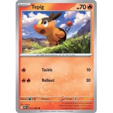 POKEMON WHITE FLARE CARTA TEPIG COMUN