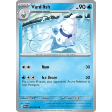POKEMON WHITE FLARE CARTA VANILLISH COMUN