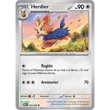 POKEMON WHITE FLARE CARTA HERDIER COMUN