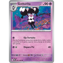 POKEMON WHITE FLARE CARTA GOTHORITA COMUN