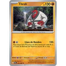POKEMON CARTA THROH POCO COMUN