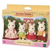 SYLVANIAN 05655 FAMILIA CONEJO CHOCOLATE