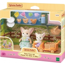 SYLVANIAN 05698 SET DE PICNIC HERMANOS ZORRO DEL DESIERTO