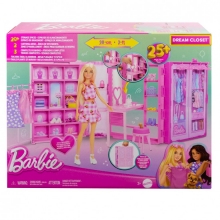 MATTEL HXD58 BARBIE CLOSET CON ACCESORIOS Y MUÑECA