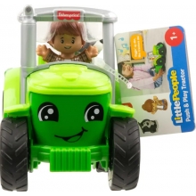 MATTEL JGX13 LITTLE PEOPLE JUGUETE TRACTOR MEDIANO