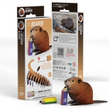 EUGY 110517 BEAVER 3D PUZZLE