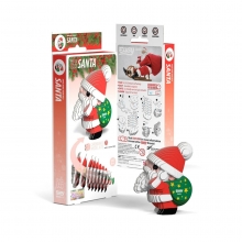 EUGY 105636 SANTA 3D PUZZLE