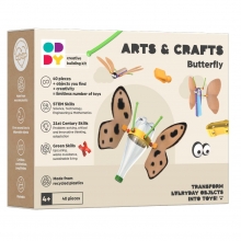 ODDY 110377 ARTS AND CRAFTS BUTTERFLY BUILDING KIT