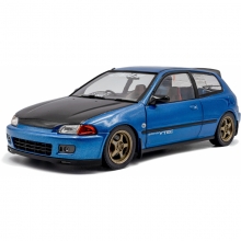 SOLIDO 1810406 1:18 HONDA CIVIC ( EG6 ) SOLIDO WORKS COBALT BLUE PEARL 1991