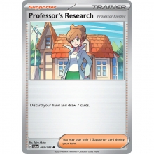 POKEMON BLACK BOLT CARTA PROFESSORS RESEARCH POCO COMUN