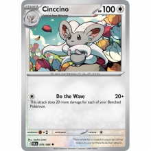POKEMON BLACK BOLT CARTA CINCCINO POCO COMUN