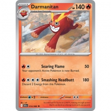 POKEMON BLACK BOLT CARTA DARMANITAN POCO COMUN