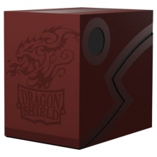 DRAGON SHIELD DOUBLE SHELL DECK BOX BLOOD RED