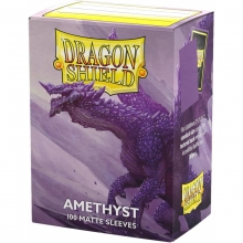 DRAGON SHIELD SLEEVES STANDARD SIZE MATTE 100 AMETHYST