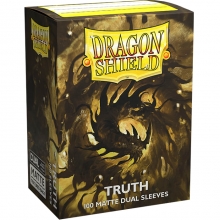 DRAGON SHIELD SLEEVES STANDARD SIZE MATTE DUAL 100 TRUTH