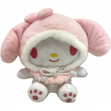 SANRIO K02453A HELLO KITTY MY MELODY 9.5PULG PLUSH PINK EYES ( LIMITED ACCOUNTS