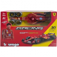 BURAGO 26858 1:24 FERRARI SF - 24 MODEL KIT ( 2024 ) LECLERC 16
