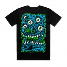 PAULFELMER POLERA NEGRA 5 OJOS AZUL PAUL FELMER TALLA M