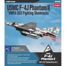 ACADEMY 12356 1:48 USMC F - 4J PHANTOM II VMFA - 333 FIGHTING SHAMROCKS