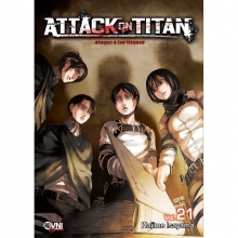 KODANSHA ATTACK ON TITAN VOL 21 ( 3RA EDICION )