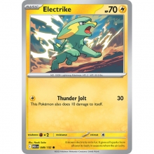 POKEMON MEGA EVOLUTION CARTA ELECTRIKE REVERSE