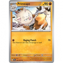 POKEMON DESTINOS DE PALDEA CARTA PRIMEAPE POCO COMUN