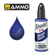 AMMO MIG JIMENEZ AMIG0757 MATT SHADER NEGRO AZULADO