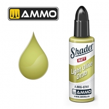 AMMO MIG JIMENEZ AMIG0741 MATT SHADER VERDE OLIVA CLARO